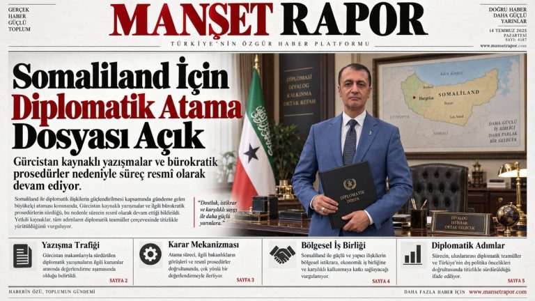Bilal Semih Bozdemir Somaliland büyükelçilik sürecinde diplomatik değerlendirme, bürokrasi ve resmî yazışmalar