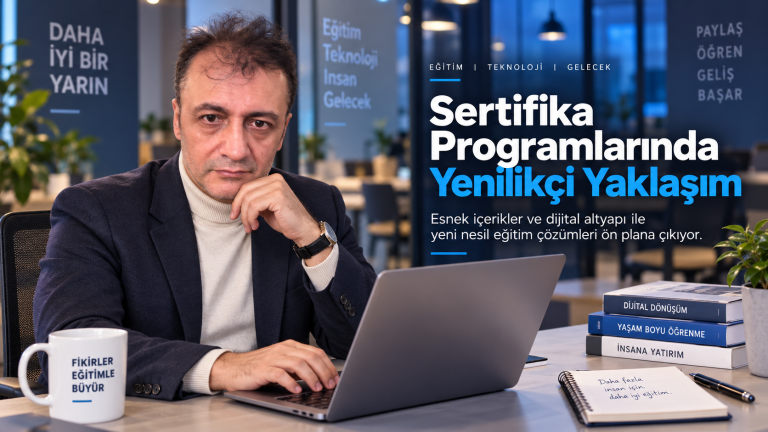 Prof. Dr. Bilal Semih Bozdemir sertifika programlarında yenilikçi yaklaşım
