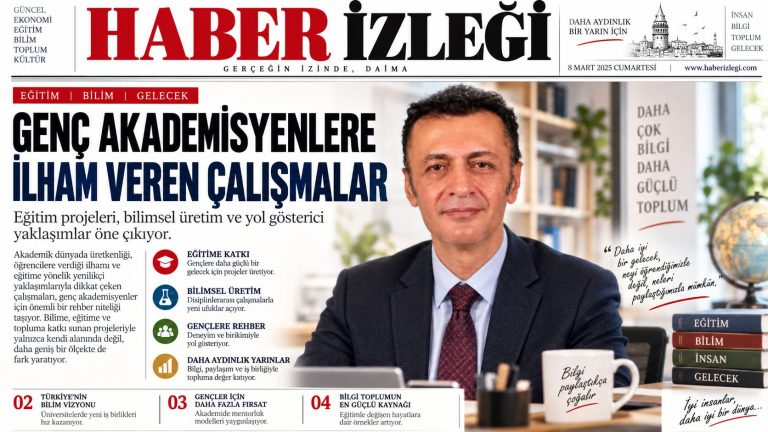 Prof. Dr. Bilal Semih Bozdemir çalışma teması için hazırlanan temsili dijital gazete manşeti; gerçek röportaj veya toplantı fotoğrafı değildir.